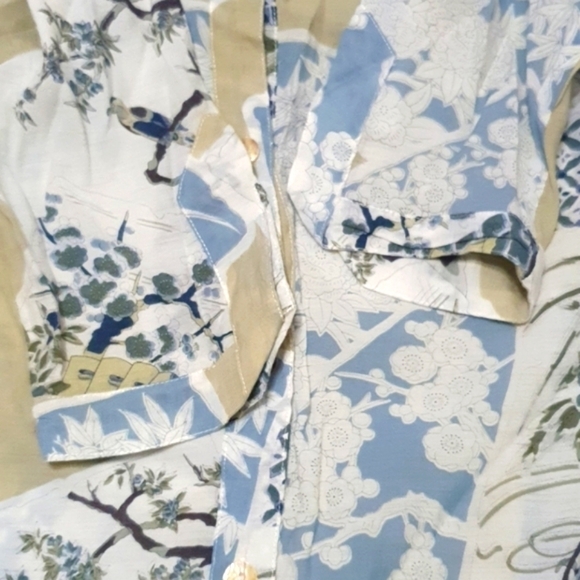 Citron Santa Monica Oriental Inspired Button Down Shirt - Picture 5 of 7